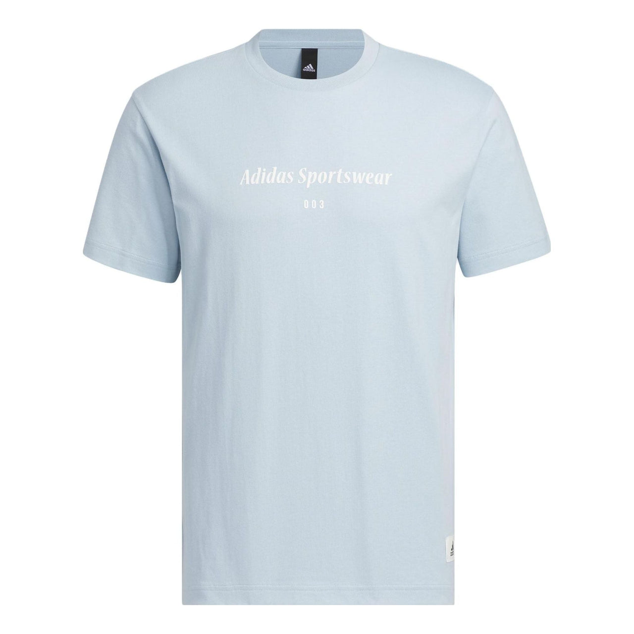 adidas Sportswear Lounge Short Sleeve T-Shirts 'Blue' IP4993