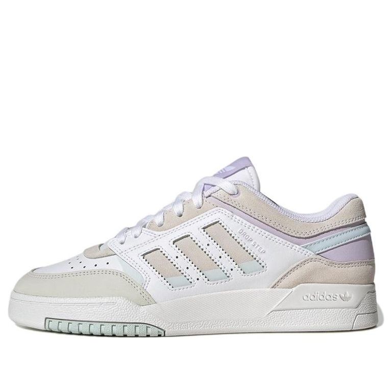 (WMNS) adidas Originals Drop Step Low 'White Purple' HP2328