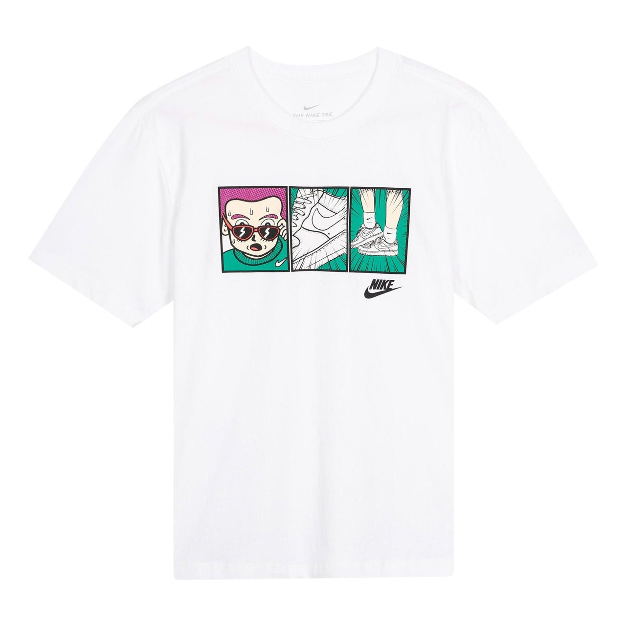 Nike Sportswear Applique T-Shirt 'White' CT6528-100