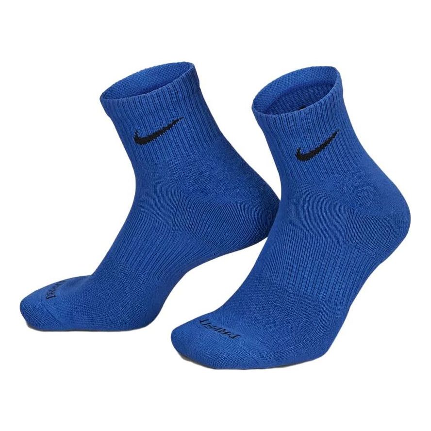 Nike Everyday Plus Cushioned Training Ankle Socks (3 Pairs) 'Multi-Color' SX6890-963