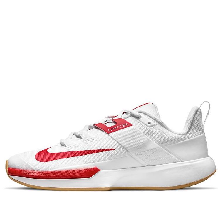 (WMNS) Nike Court Vapor Lite 'White University Red' DC3431-188