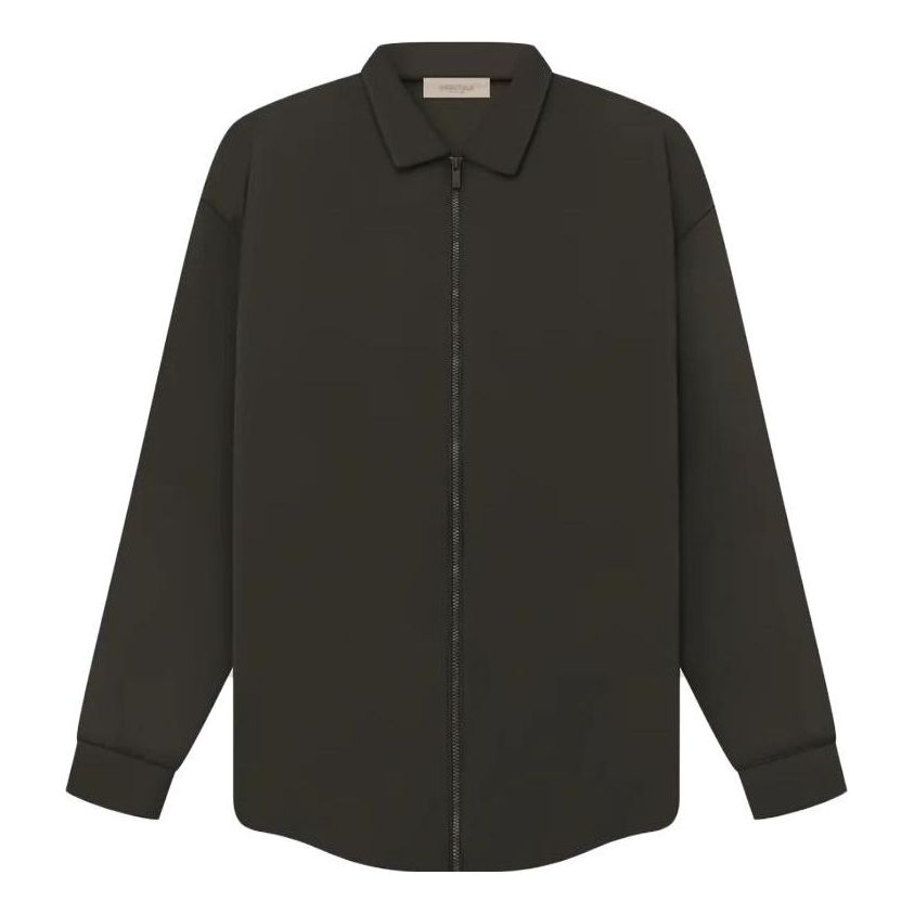 Fear of God Essentials SS23 Filled Nylon Jacket 'Off-Black' FOG-SS23-070