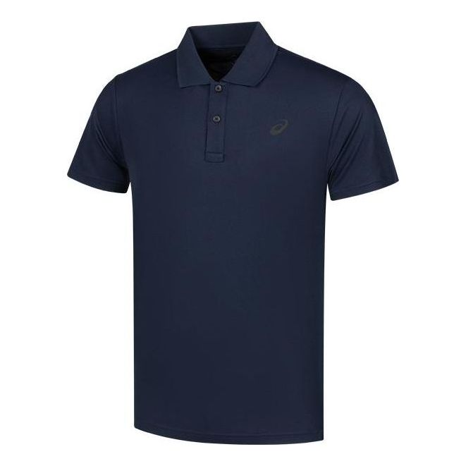 ASICS Short Sleeve Polo Shirt Asia Sizing 'Midnight' 2031E616-403