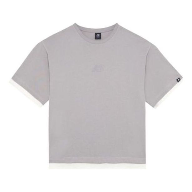 New Balance Sport Classic T-Shirt 'Grey White' AMT22363-SDE