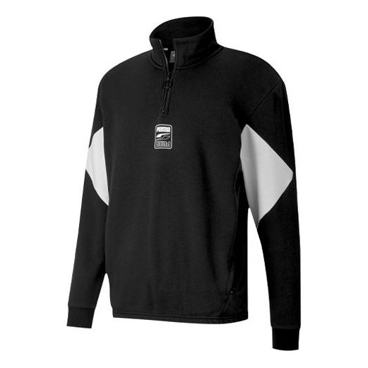 PUMA Rebel Half-Zip TR 'Black White' 585280-01