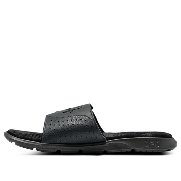 Under Armour Ignite 7 Graphic Strap Slide 'Pitch Grey Black' 3026025-100