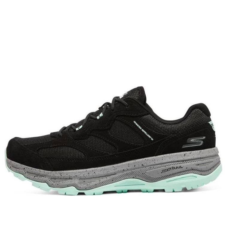 (WMNS) Skechers GO RUN Trail Altitude 'Black Mint' 128211-BKMN