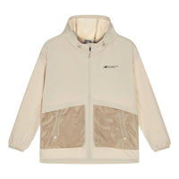New Balance Woven Hooded Jacket 'Beige' NAE24151-LB