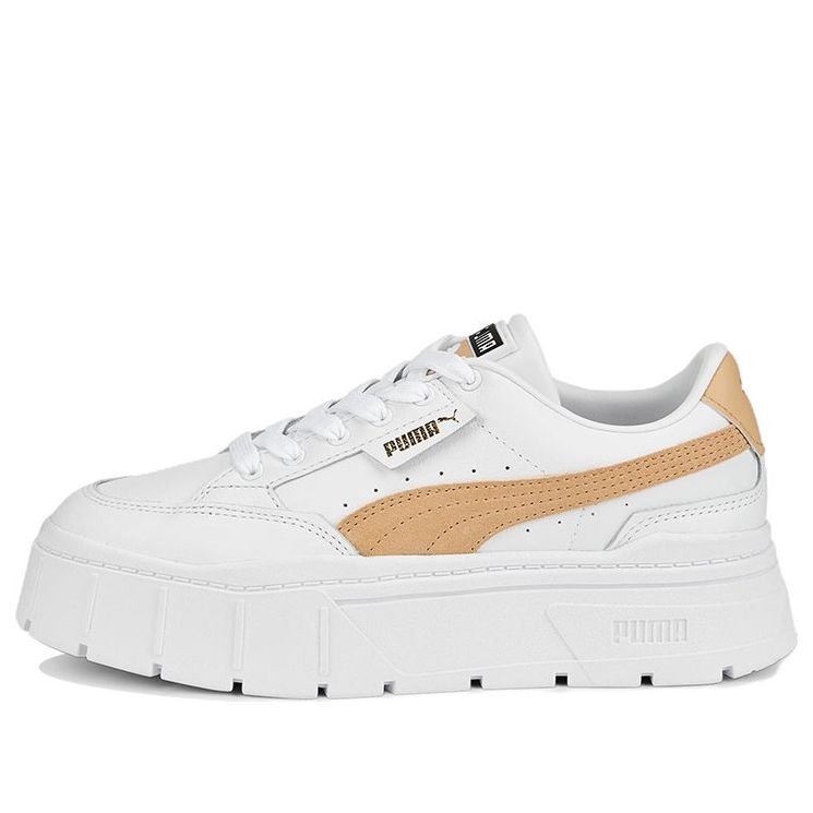 (WMNS) PUMA Mayze Stack 'White Light Sand' 384363-03