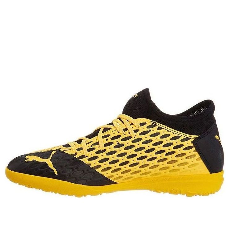 PUMA Future 5.4 TT Soccer Cleats Black/Yellow 105803-03