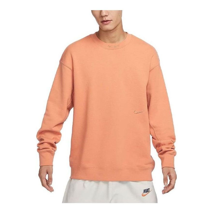 Nike Sportswear Premium Fleece Sweatshirt 'Orange' FV8592-225