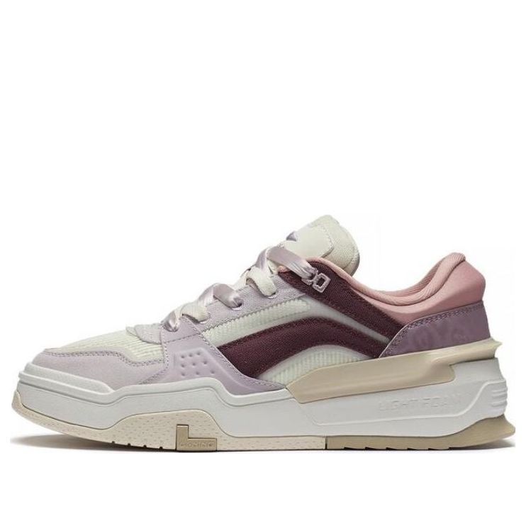 (WMNS) Li-Ning AG Skate Shoes 'White Purple Pink' AGCS246-4