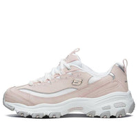 (WMNS) Skechers D'lites Fashion Sneakers Pink/White 11930-LPKW