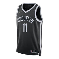 Men's Nike NBA Retro Basketball Jersey/Vest SW Fan Edition Brooklyn Nets Kyrie Irving No. 11 Black DB3563-018
