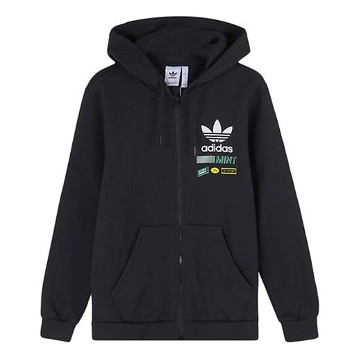 New adidas originals 2019 Men Sports Jacket Black Graphic Track Top Gym FP7701