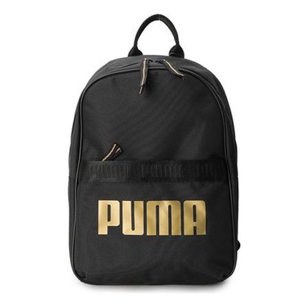 (WMNS) PUMA Core Base Backpack 'Black Gold' 076944-01