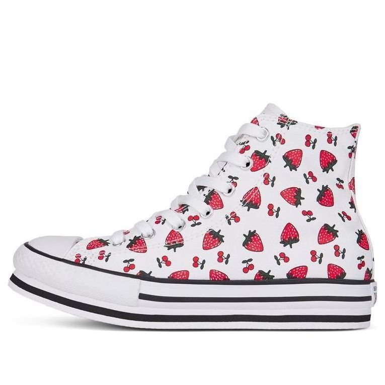 Converse Chuck Taylor All Star Platform Eva High 'White Red' 668016C