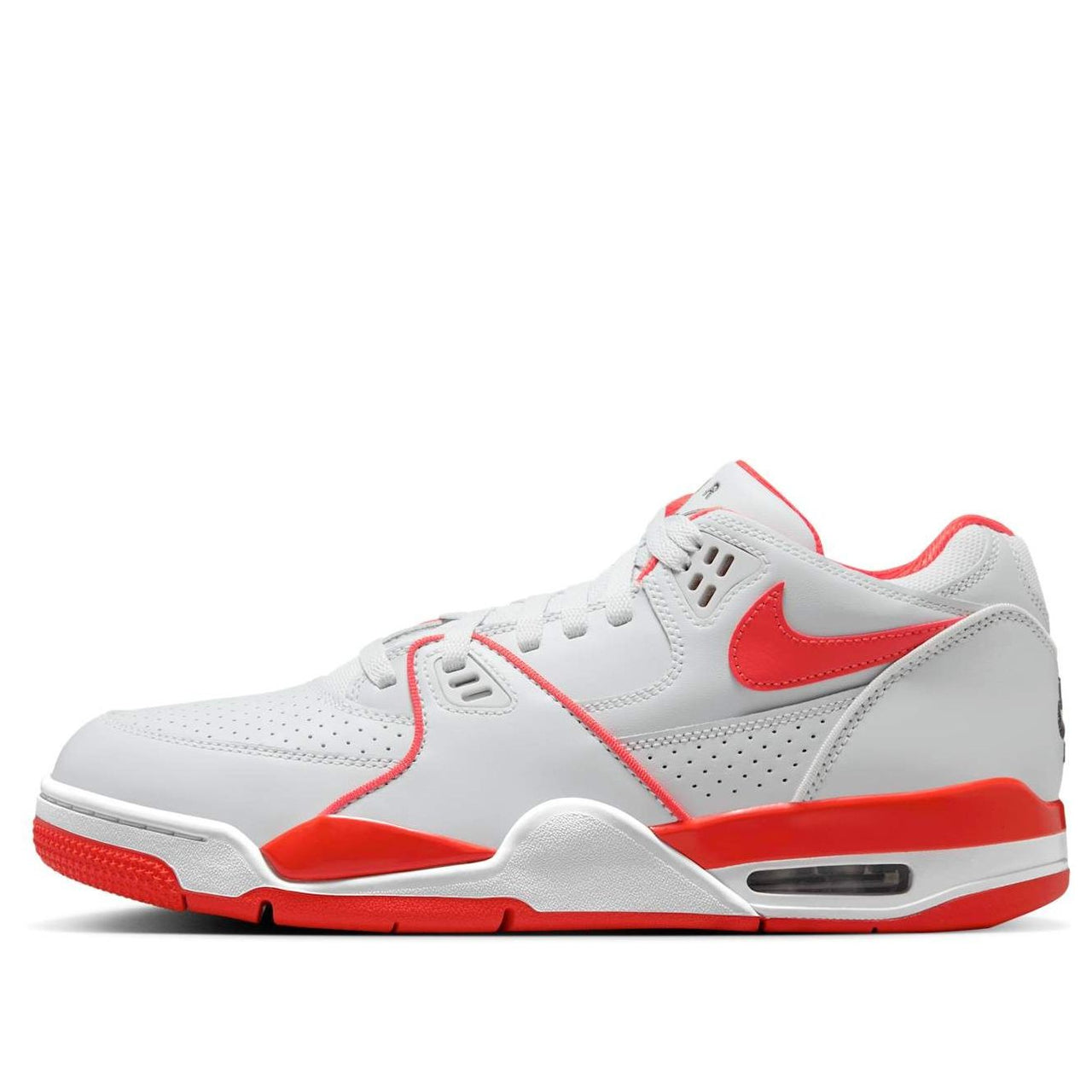 Nike Air Flight 89 Low 'Pure Platinum Picante Red' HJ4484-001