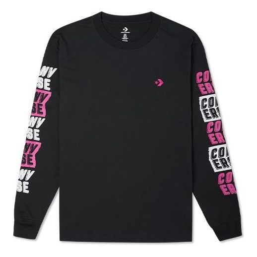 Converse Fold Out Long-Sleeve Tee 'Black' 10019933-A02