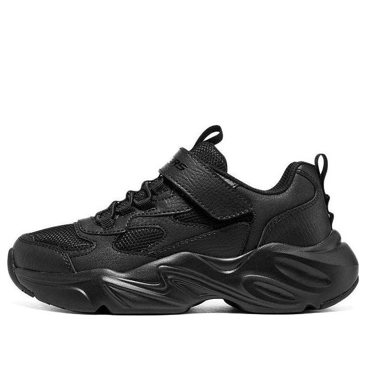 (GS) Skechers Casual Chunky Sneakers 'Black' 405204L-BBK