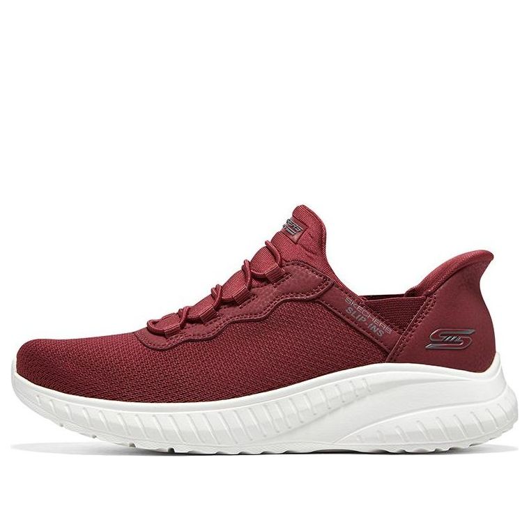 (WMNS) Skechers Slip-ins Bobs Sport Squad Chaos 'Red' 117500-RED