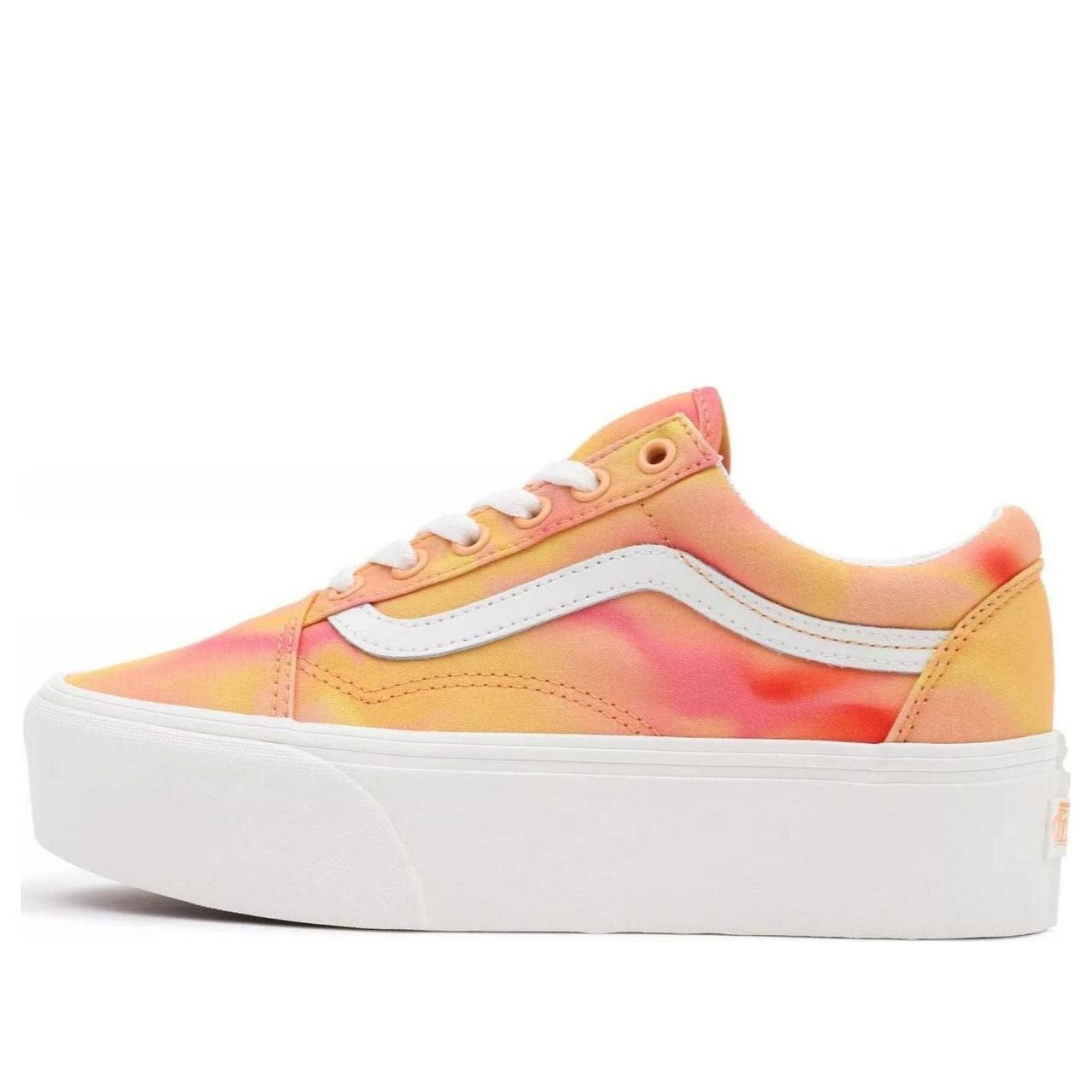 (WMNS) Vans Old Skool Stackform Shoes 'Orange White' VN0A7Q5MORA