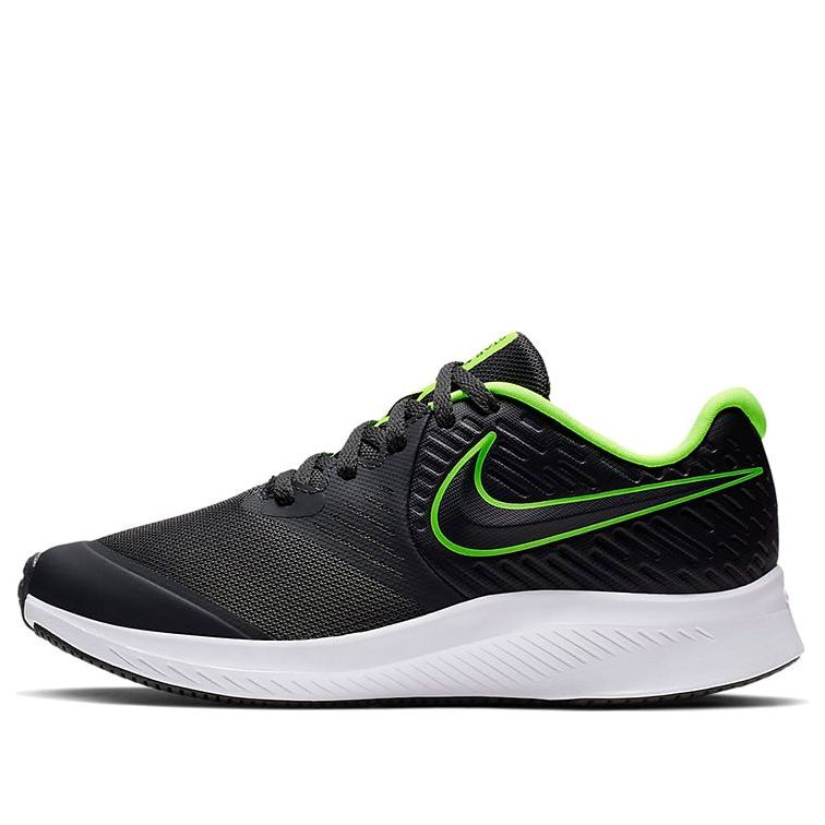 (GS) Nike Star Runner 2 'Black Green' AQ3542-004