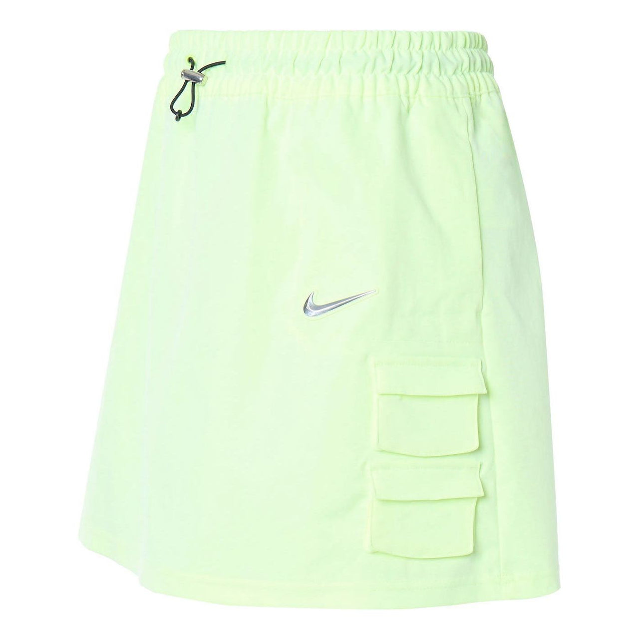 (WMNS) Nike Sportswear Swoosh Logo Woven Casual Sports Yellow Green CZ8908-701