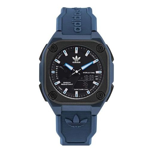 adidas Mineral Blue Resin Strap Watch 'Blue' AOST225452I