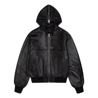 Stussy SS Link Leather Bomber 'Black' 115739