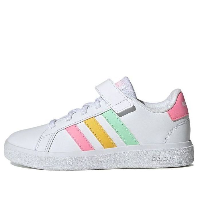 (GS) adidas Grand Court 2.0 'White Multi-Color' HP8913