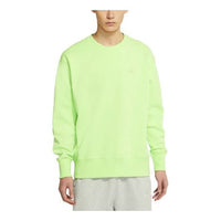 Nike Sportswear Logo Casual Sports Round Neck Pullover Orange DA0022-399