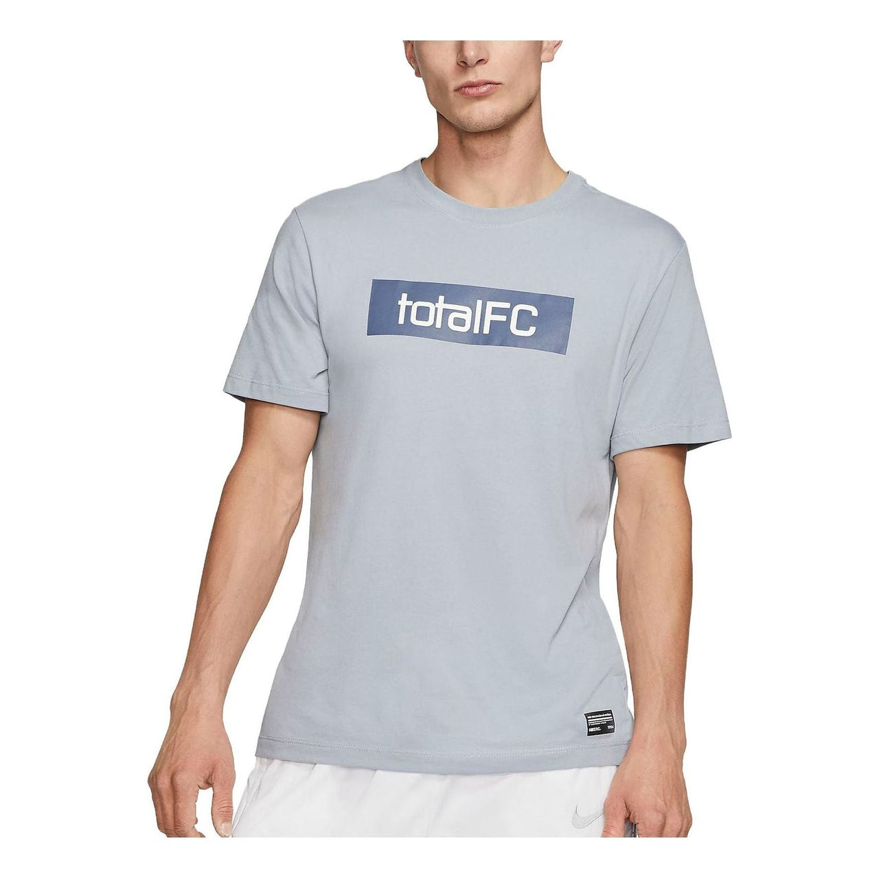 Nike F.C Dri-FIT Graphic Soccer T-shirt 'Grey' CD0168-464