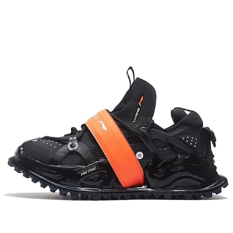 (WMNS) Li-Ning Titan Halo 'Black Orange' AZGS102-1