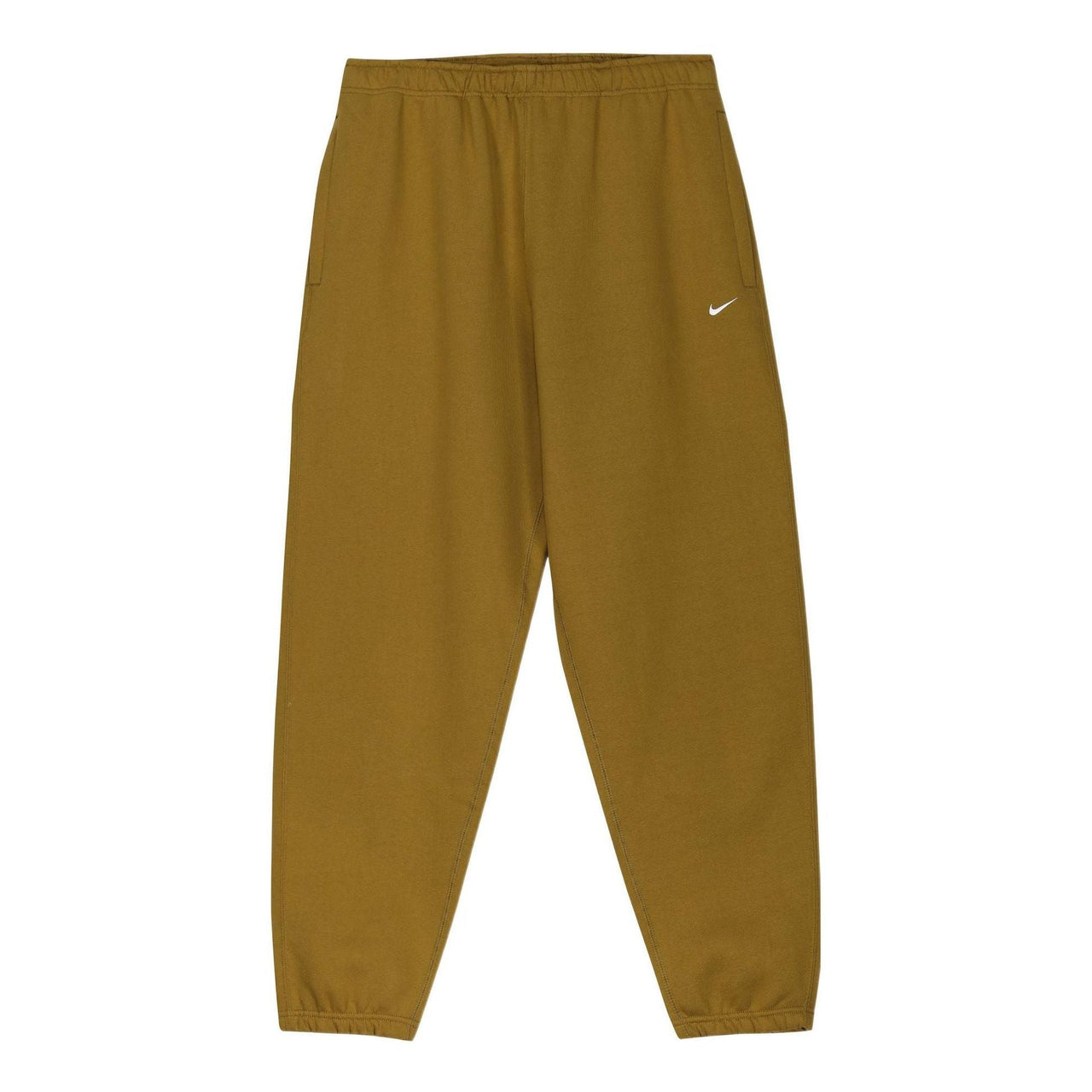Men's Nike Logo Embroidered Casual Solid Color Sports Pants/Trousers/Joggers Yellow CW5460-318