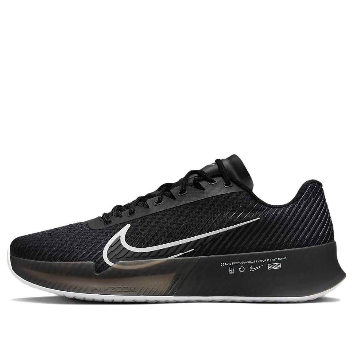 Nike Court Air Zoom Vapor 11 HC 'Black White' DR6966-002