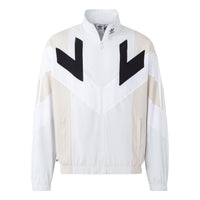 adidas originals Rekive Woven Track Jacket 'White Black' HR8590