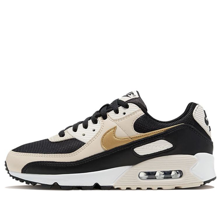 (WMNS) Nike Air Max 90 'Black Metallic Gold' DB9578-001