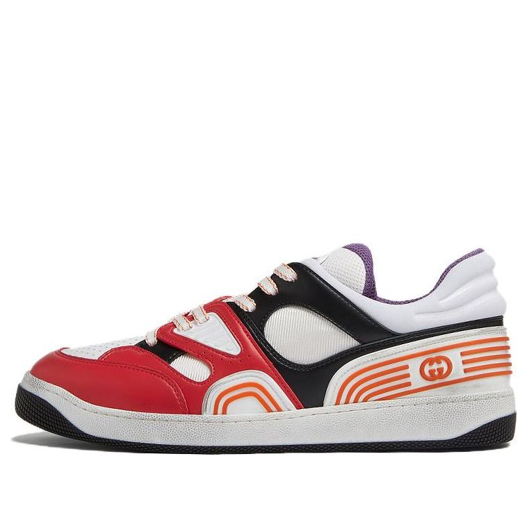 (WMNS) Gucci Basket 'Red White Black' 700291-2SH90-6662