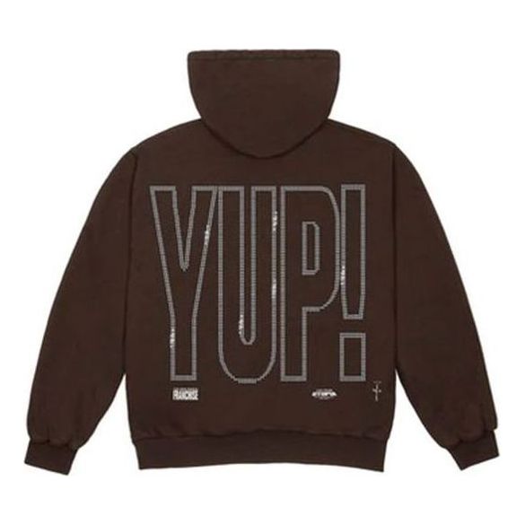 Travis Scott YUP! Hoodie 'Brown' TC-357