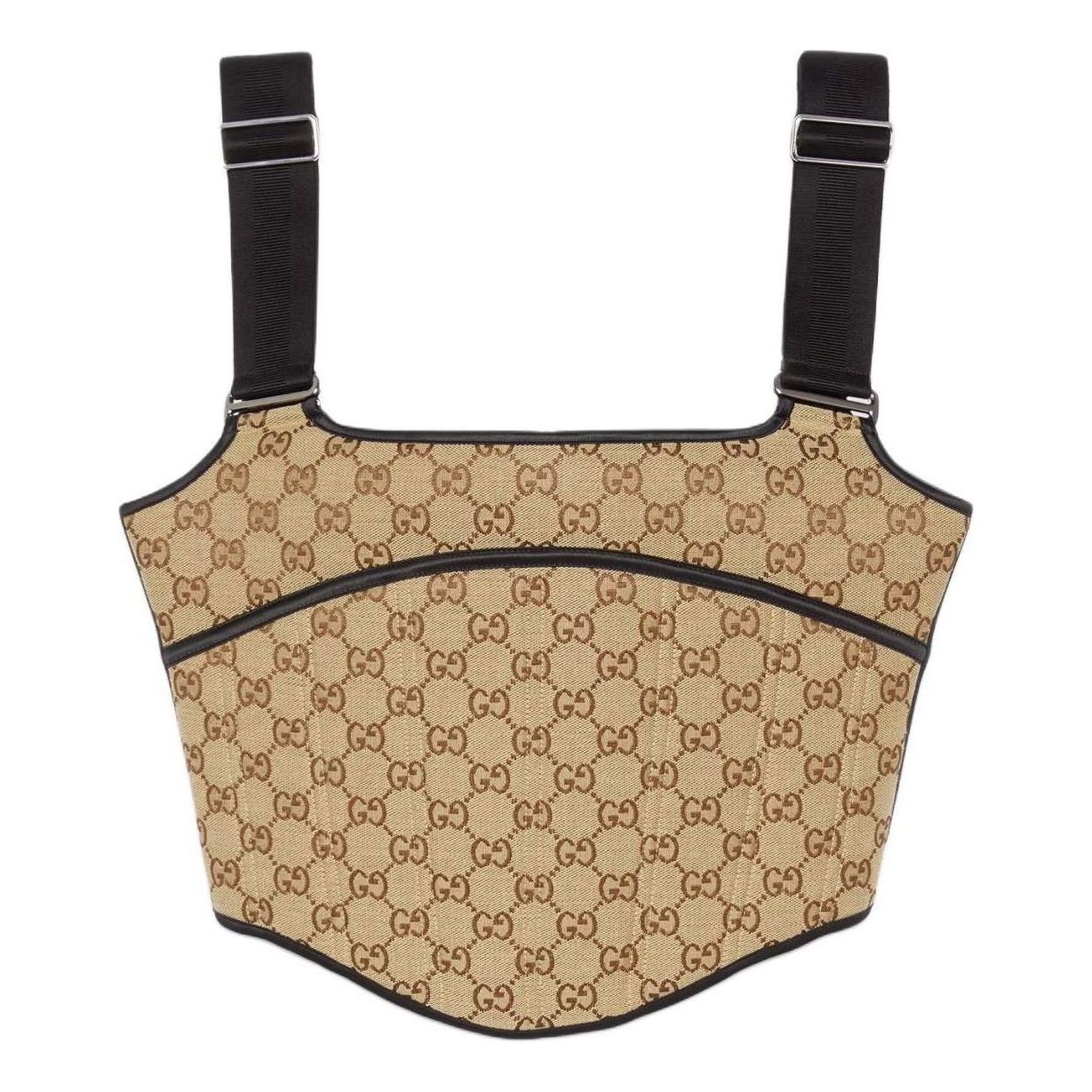 (WMNS) Gucci GG Canvas Top 'Camel Ebony' 772427-XUAJ5-2237