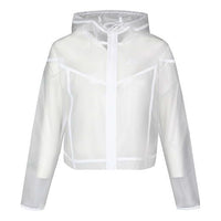 (WMNS) Nike Sportswear Windrunner Jacket 'Transparent White' CU6579-975