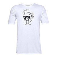 Men's Under Armour SC30 Freehand Eddy Basketball Sports Short Sleeve White 1357000-100
