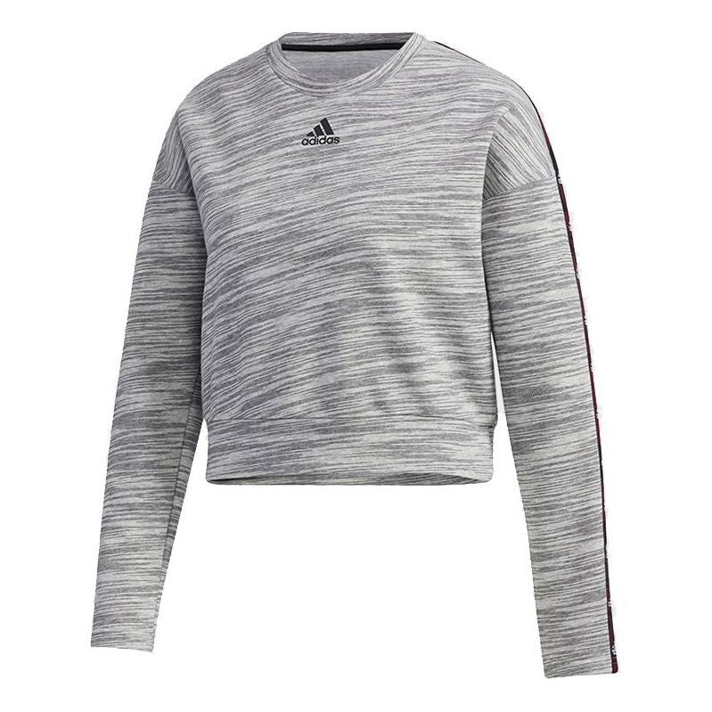 (WMNS) adidas Short Round Turtleneck Jersey Light Grey GE1130