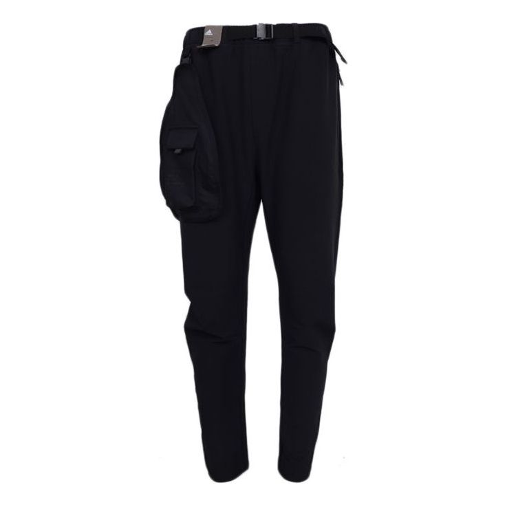 adidas Th Pnt Wv Flc Leisure Sports Training Wear Woven Trousers Men's Black GM4424
