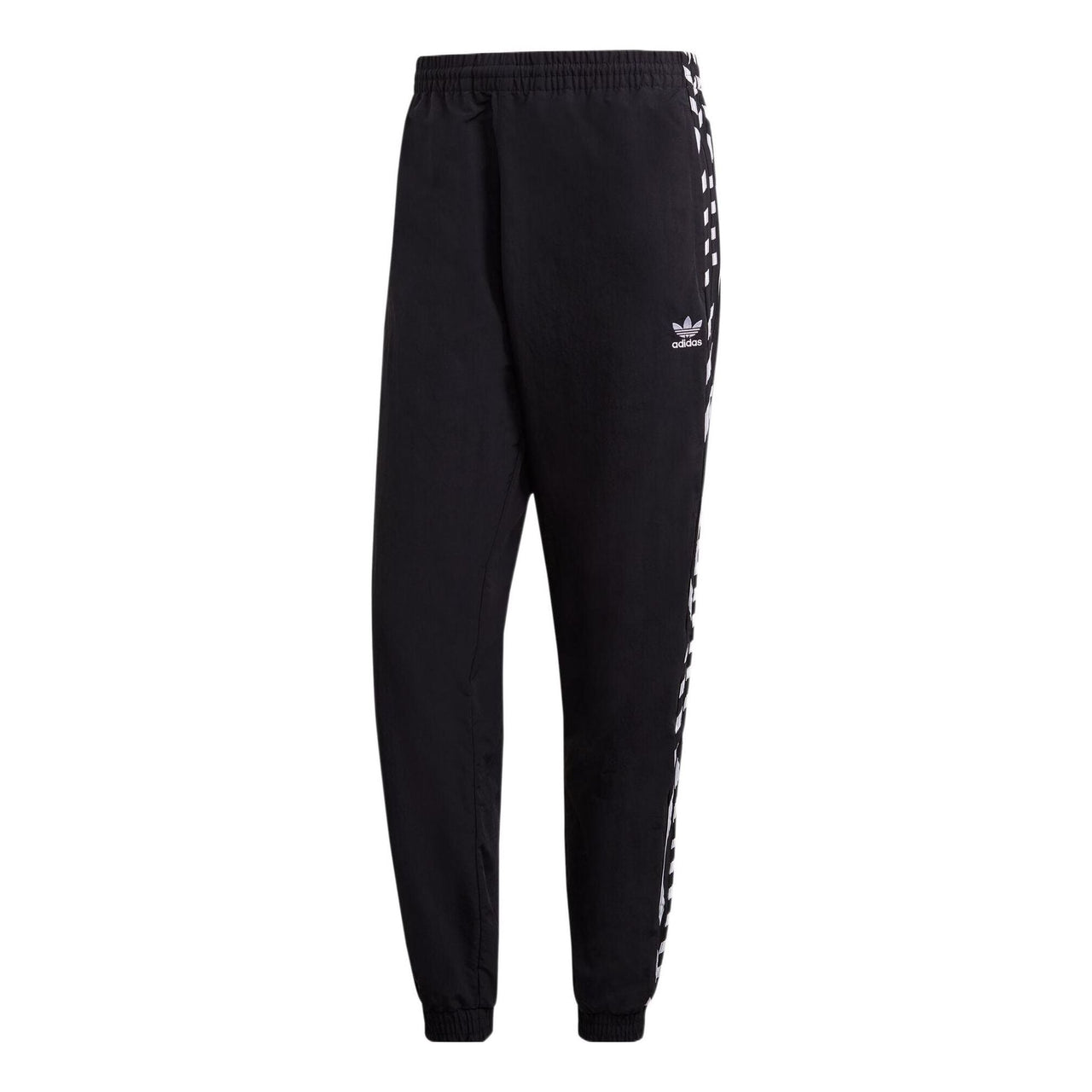 Men's adidas originals x Takahashi Riko Crossover Solid Color Sports Pants/Trousers/Joggers Black GJ6715