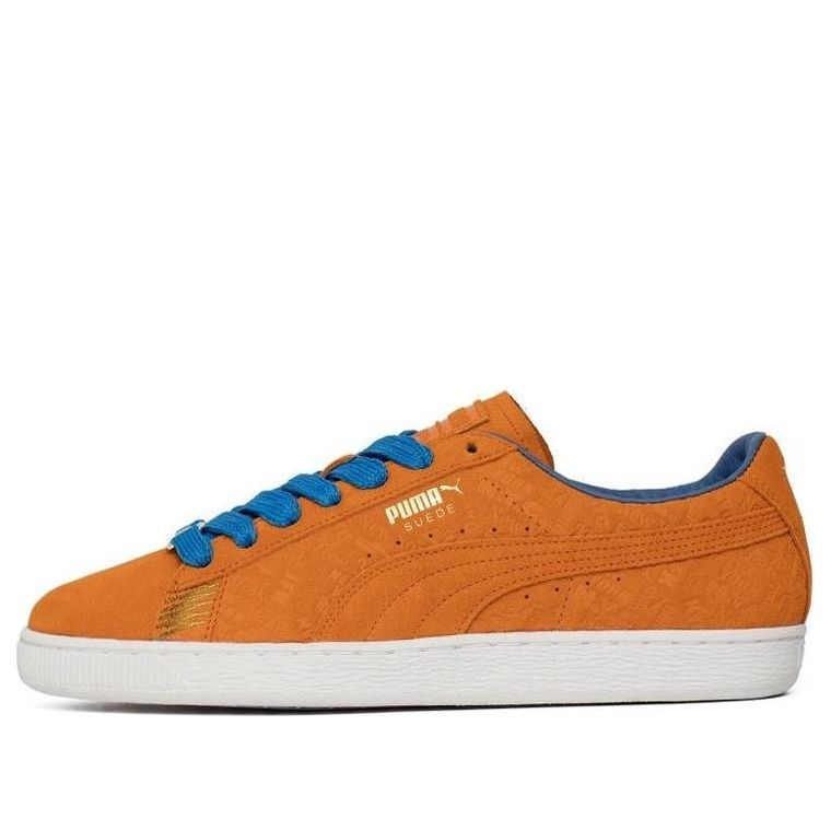 PUMA Suede Classic Nyc Casual Shoes Orange/Blue 366293-01