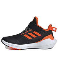 (PS) adidas EQ21 Run 2.0 Elastic Lace 'Black Impact Orange' GZ2307