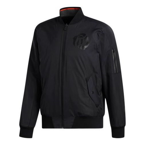 adidas Icon Jkt Rvs Basketball Sports Jacket Black DP1861