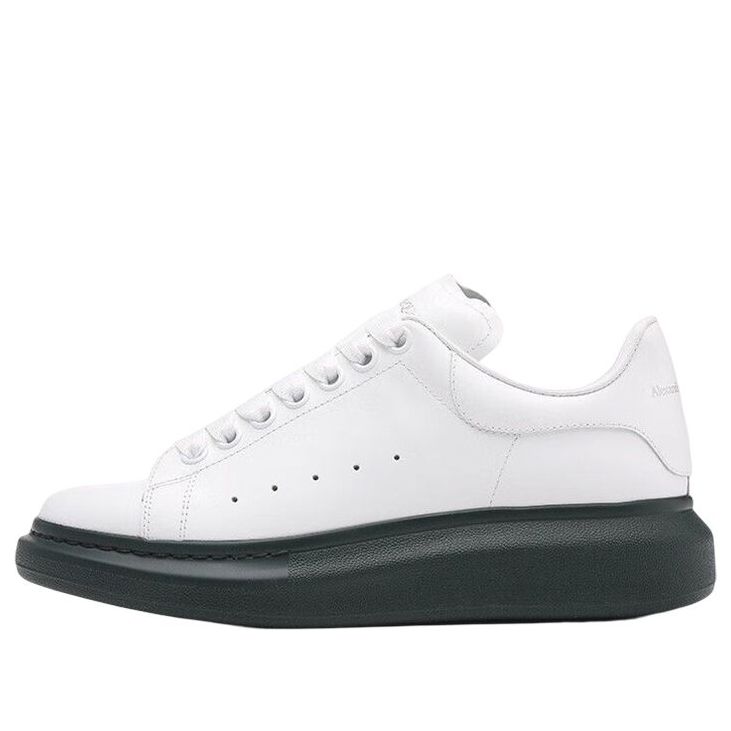 Alexander McQueen Oversized Sneaker 'White Green Sole' 553680WHTQ49448